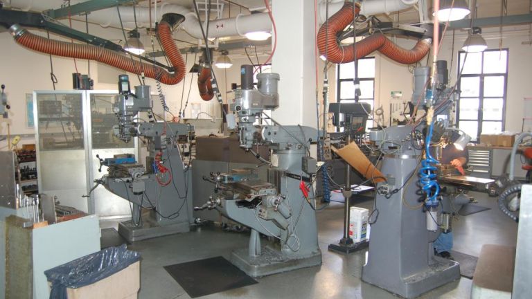 Photo of Graduate Student Machine Shop