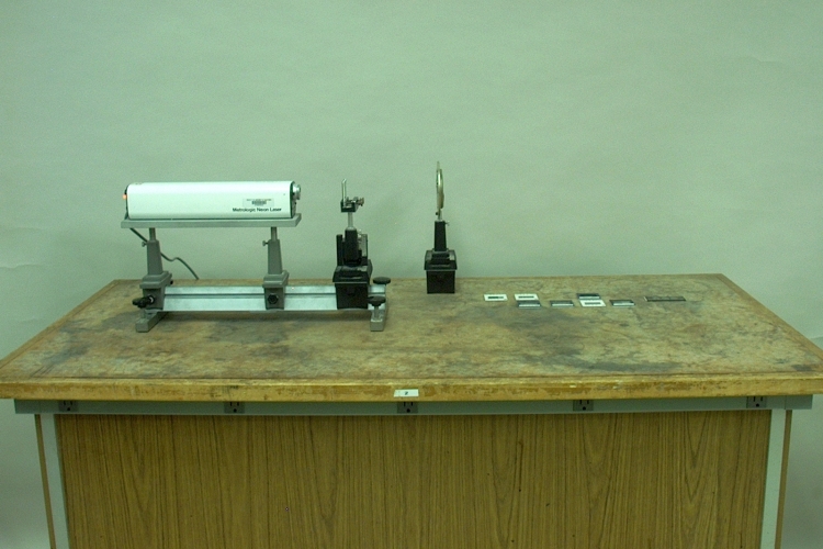 Laser with slits