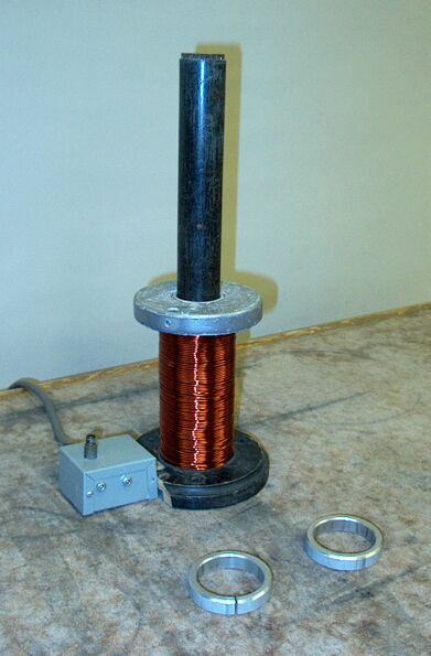 Ring flinger (Elihu Thomson coil)