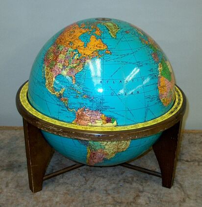 Terrestrial globe