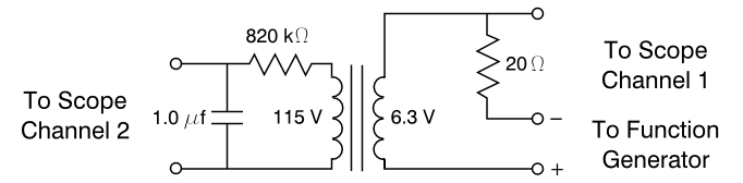 Schematic for hysteresis demonstration